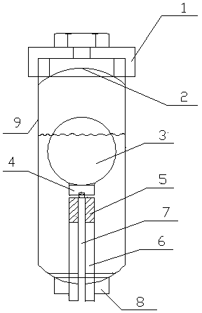 Constant-flow drain valve