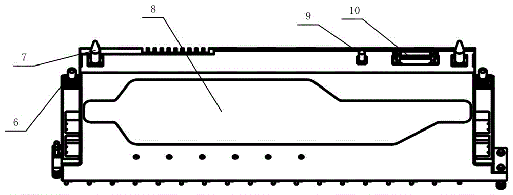 Interconnected commutated board card integration and heat dissipation integrated control box