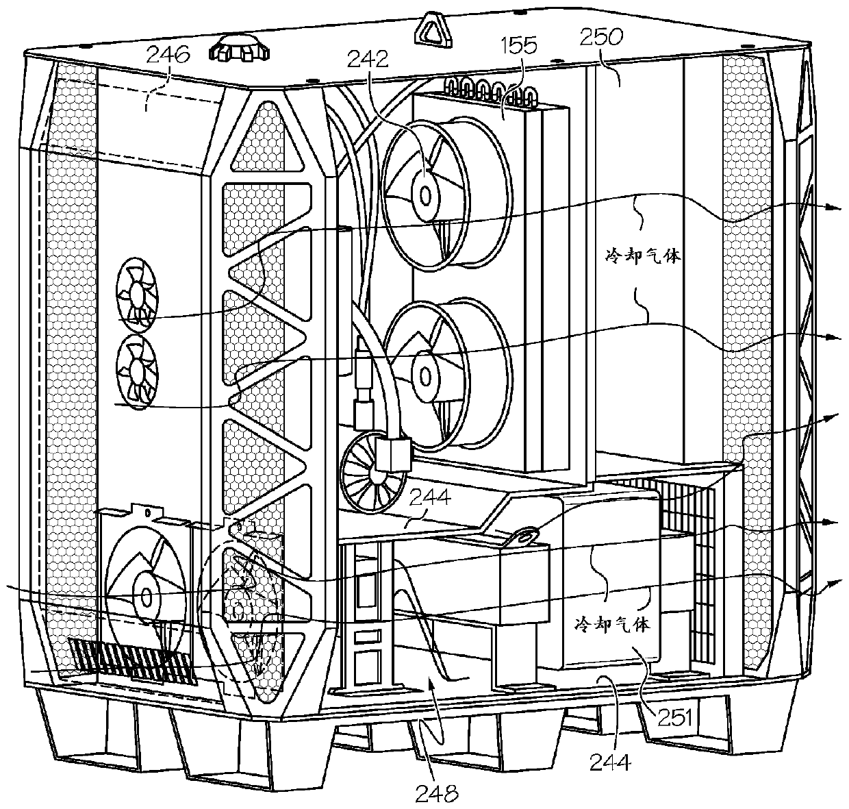 Cooling plasma cutting systems and related systems and methods