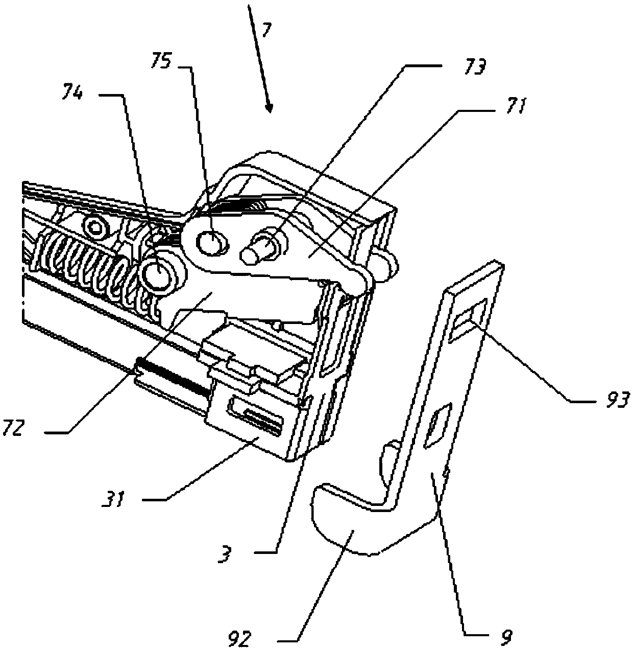 Hammer-type nail gun