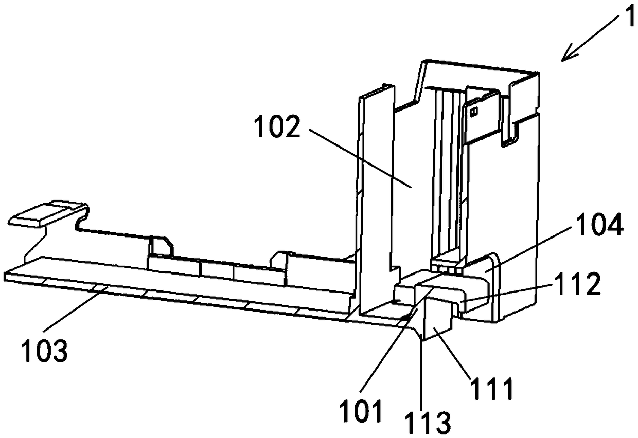 Drawer type coil device for contactor