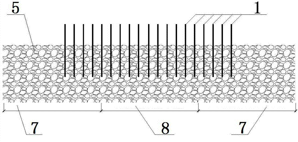 A method for treating soft soil foundation in sea reclamation area