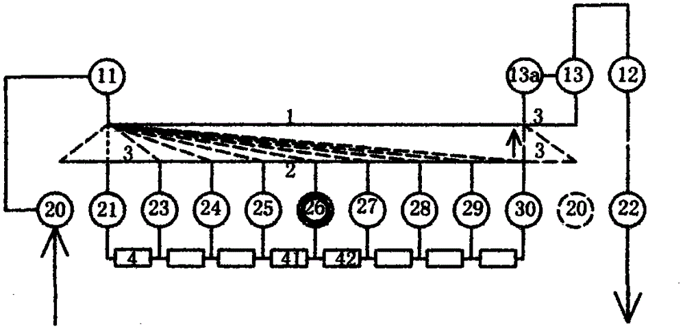 Waterway switcher with axial water inlet and outlet interfaces and water purifier