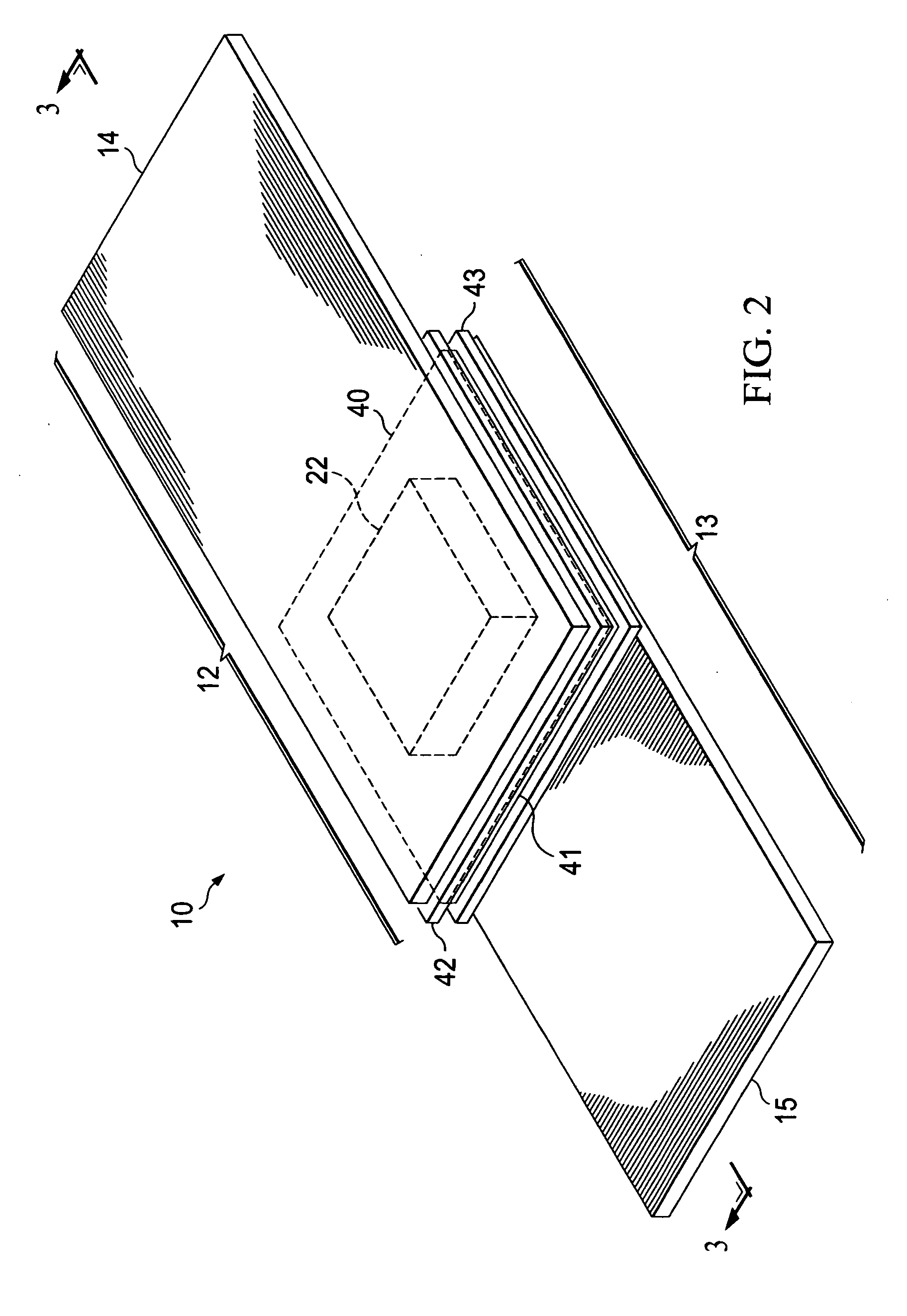 Flexible diode package and method of manufacturing