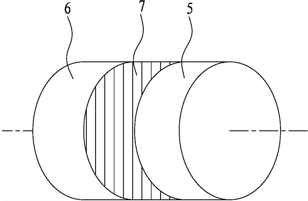 River and sea bottom steel jacking pipe butt joint construction method