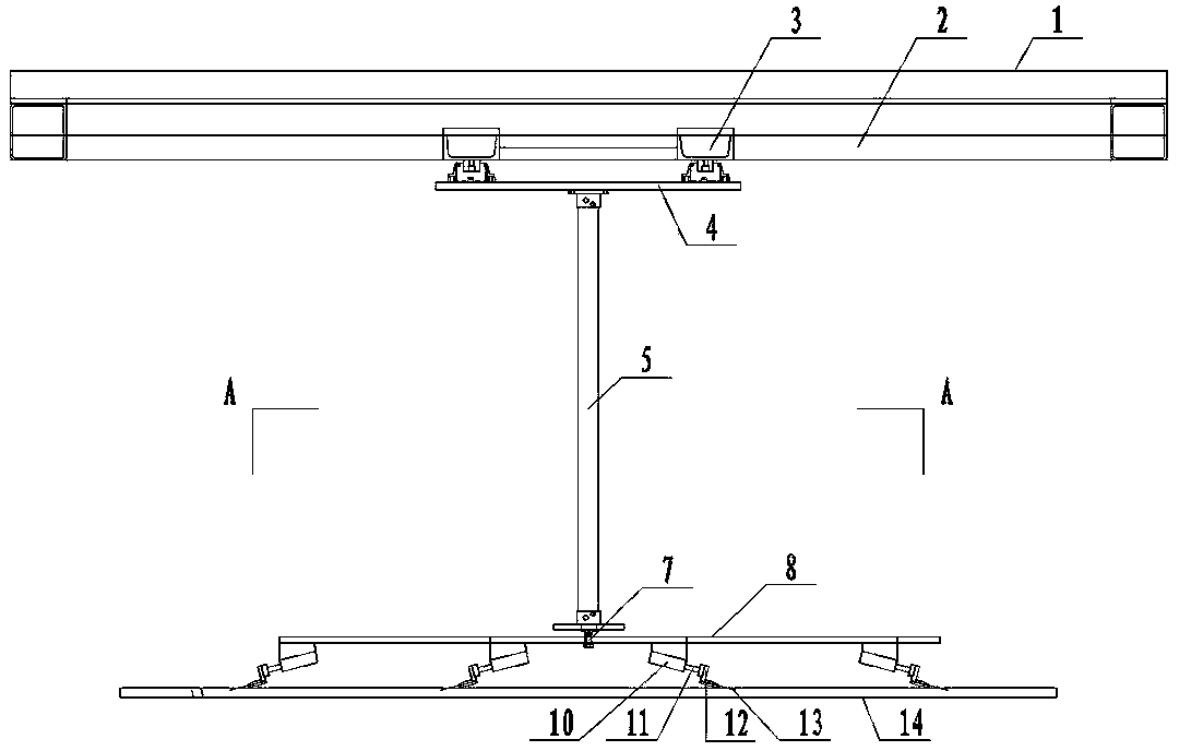 Automatic sponge sheet grabbing mechanism