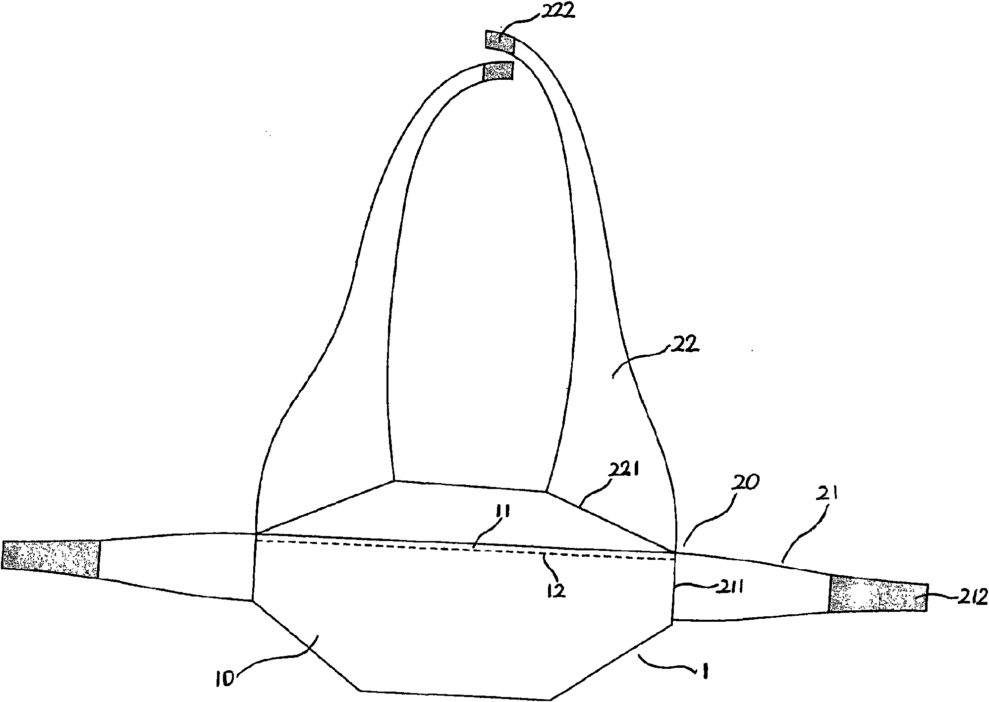 Stomach protecting belt