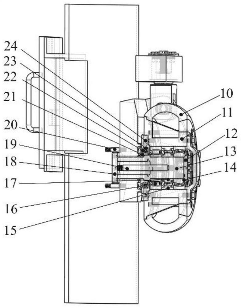 Grinding roller device of medium-speed mill