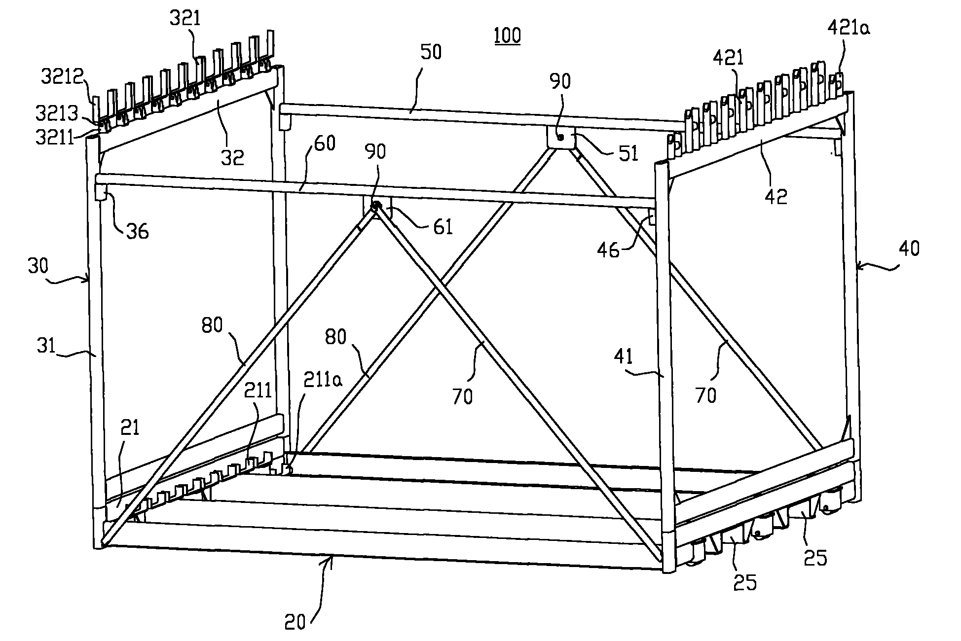 Transportation frame