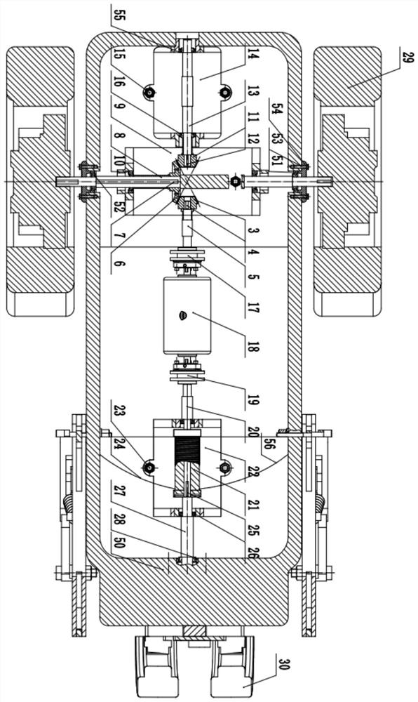 A robot walking and bouncing mechanism