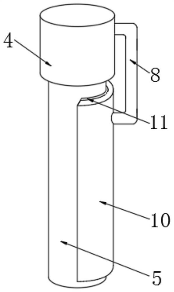 Soil information collection device for agricultural big data