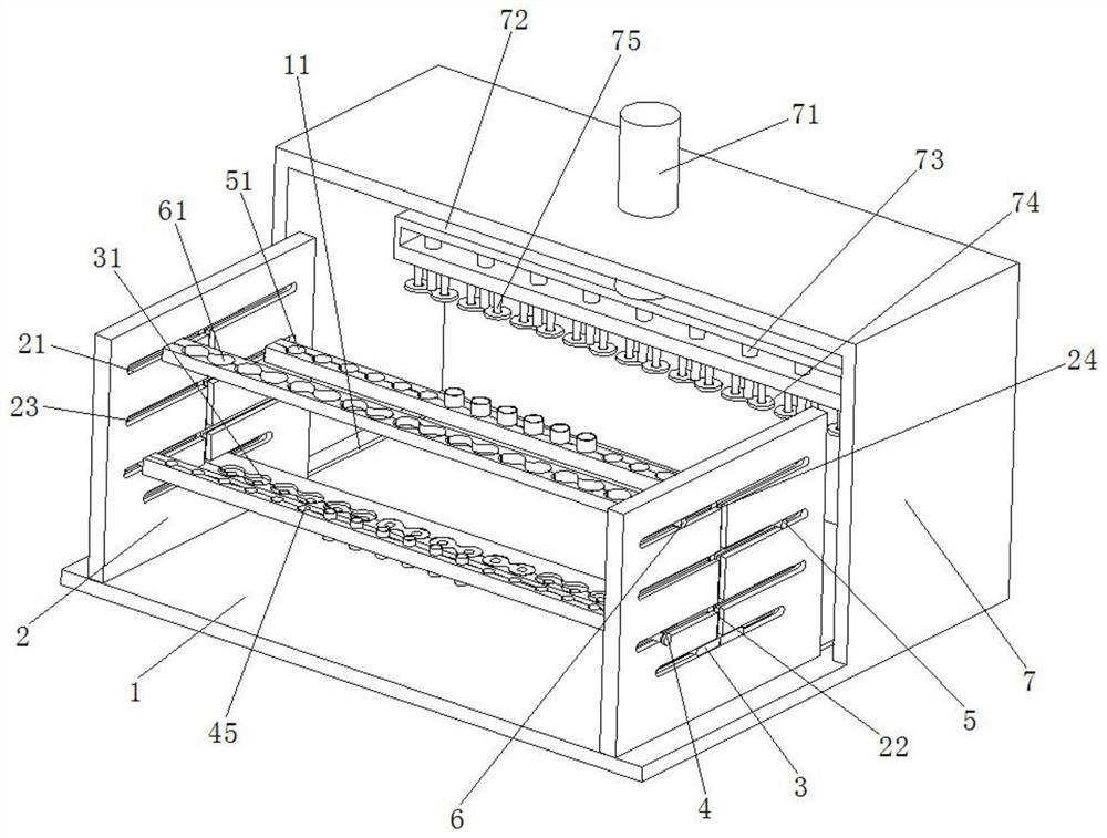 A roller chain assembly and positioning fixture