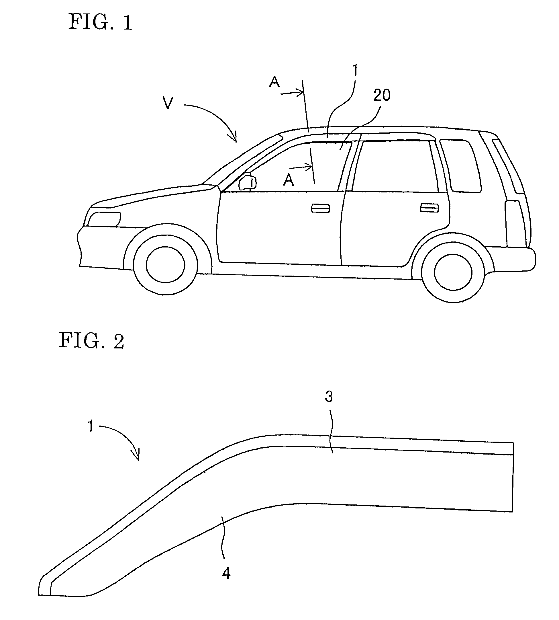 Visor for an automobile