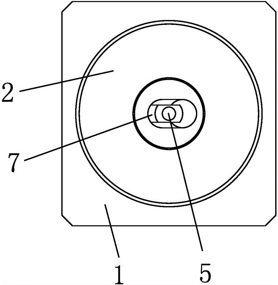 Square piston oil cylinder system with valve needle positioning function