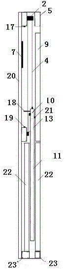 A channel flow automatic control device