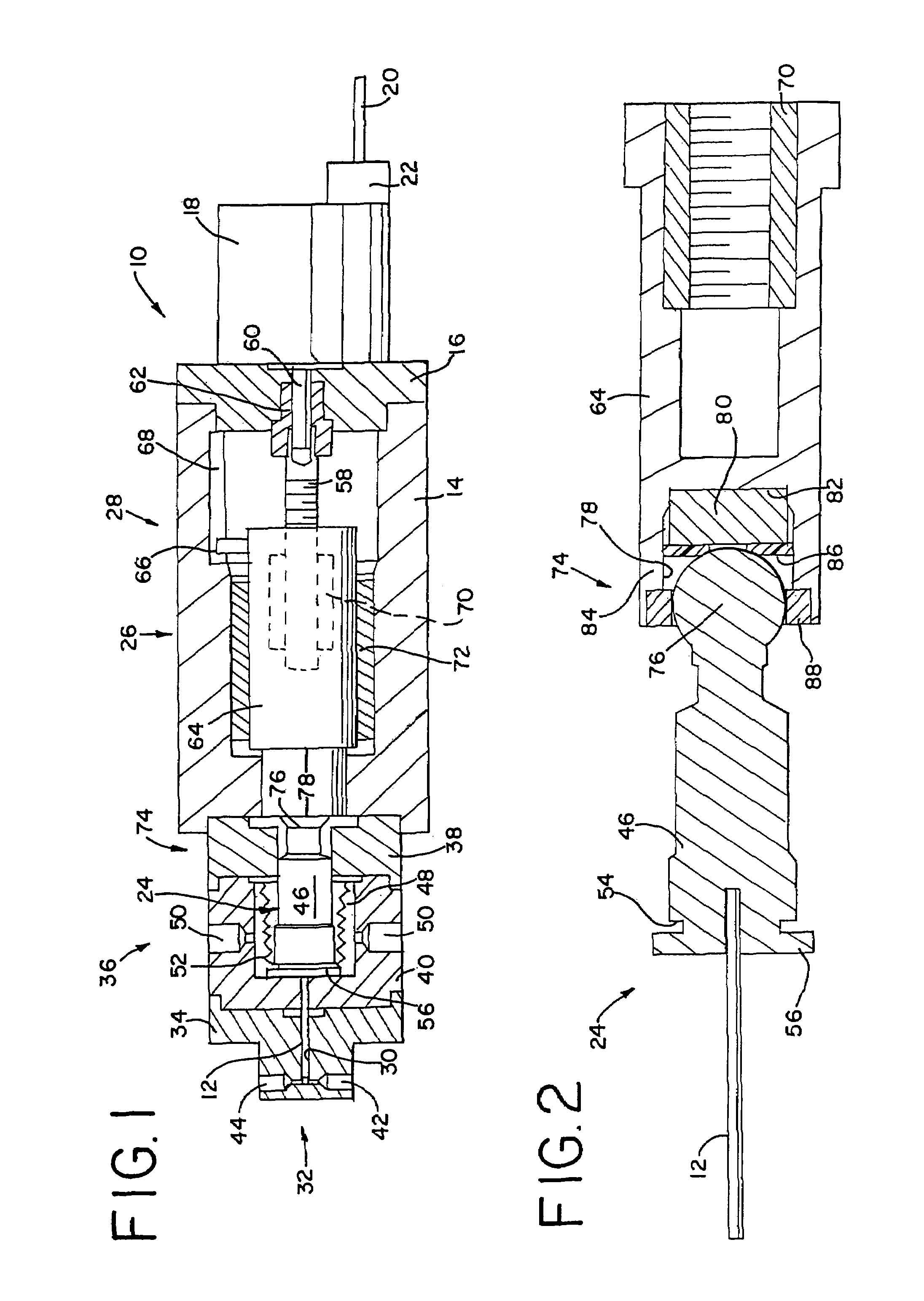 High pressure low volume pump