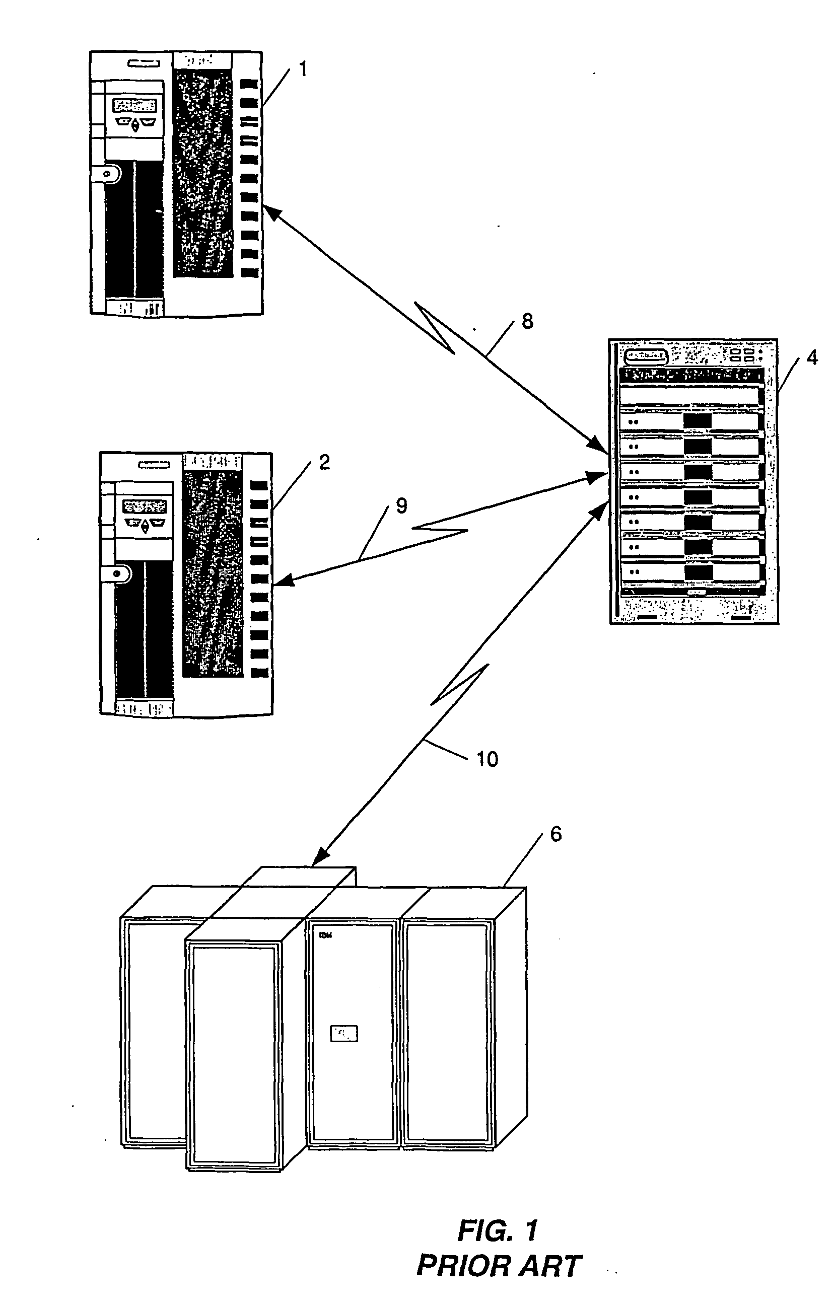 Method and apparatus for unified storage of data for storage area network systems and network attached storage systems