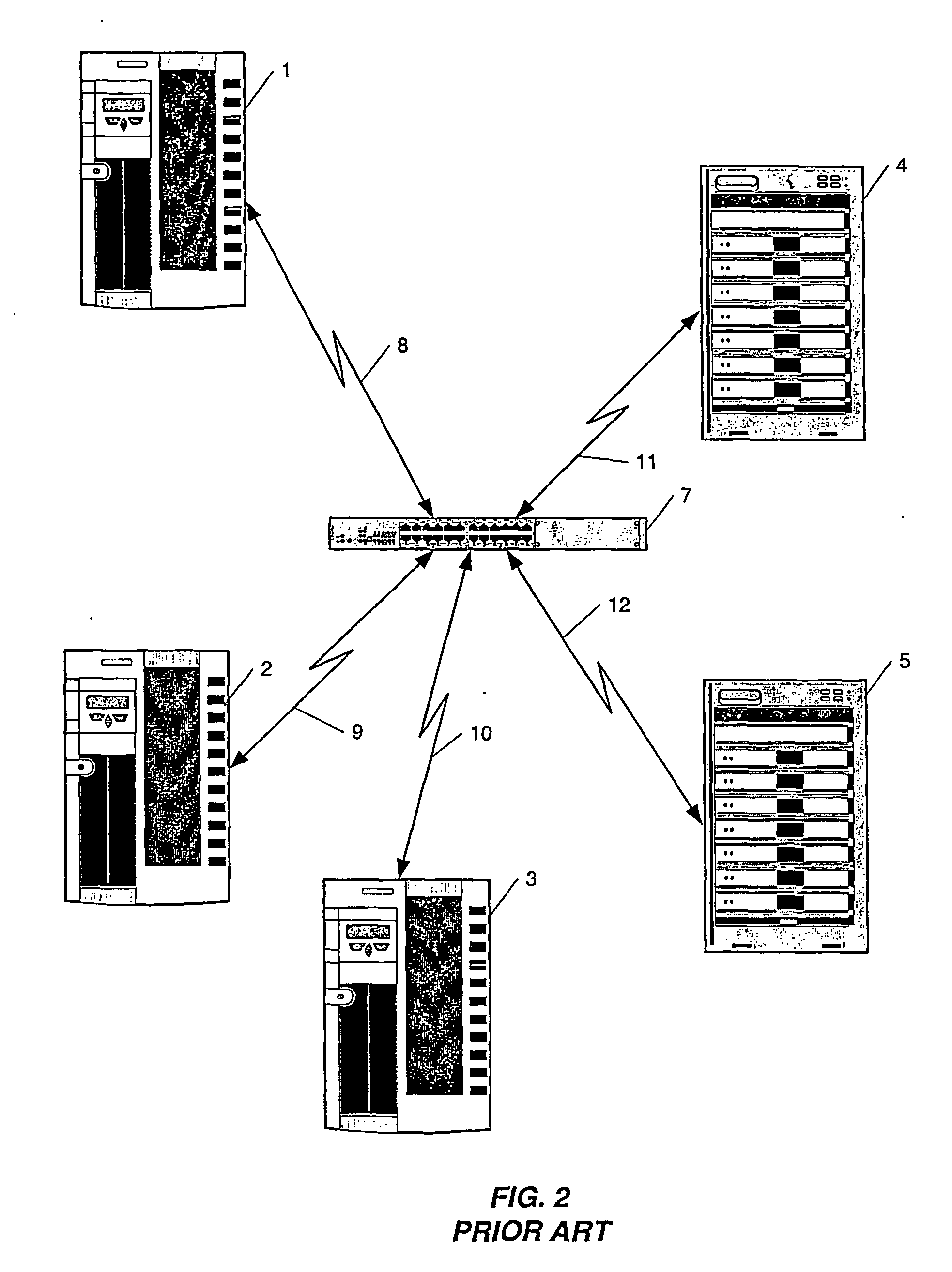 Method and apparatus for unified storage of data for storage area network systems and network attached storage systems