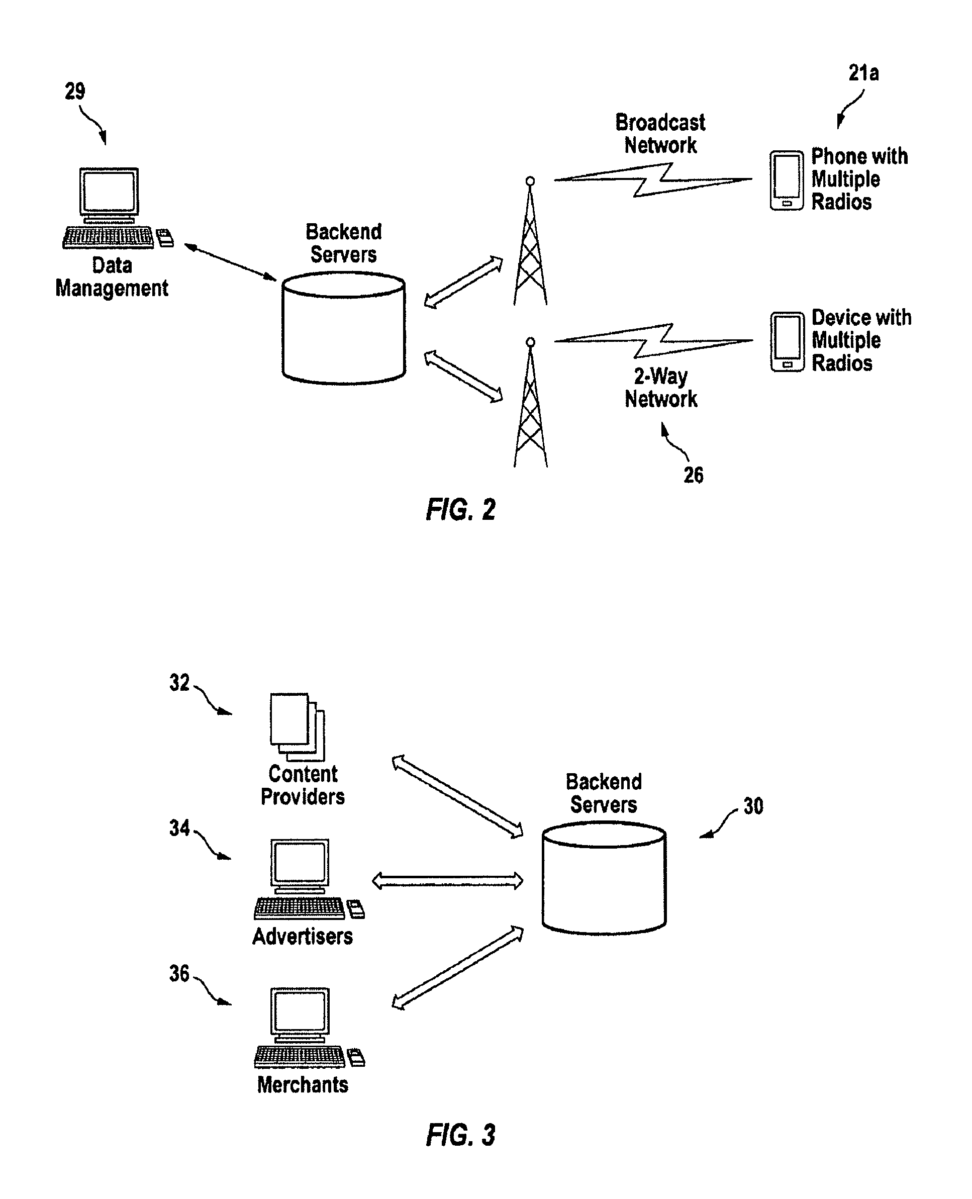 Two radio interface mobile communication device for electronic commerce