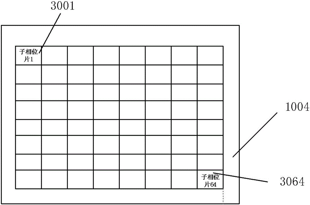 Static speckle removal device based on lens array and laser projector