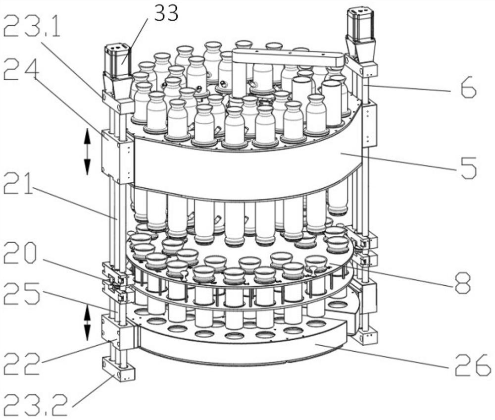 Device for digestion and titration of sample tube