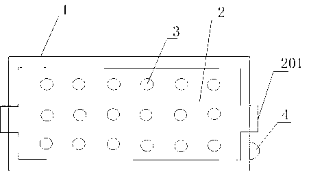 Dismountable baffle plate sterilizing groove for preparing simvastatin