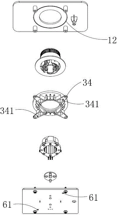 Novel knob structure