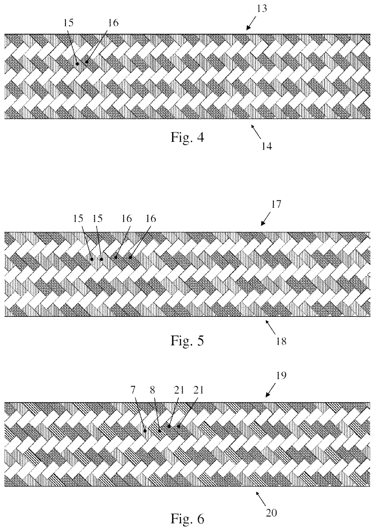 High-strength fibre rope for hoisting equipment such as cranes