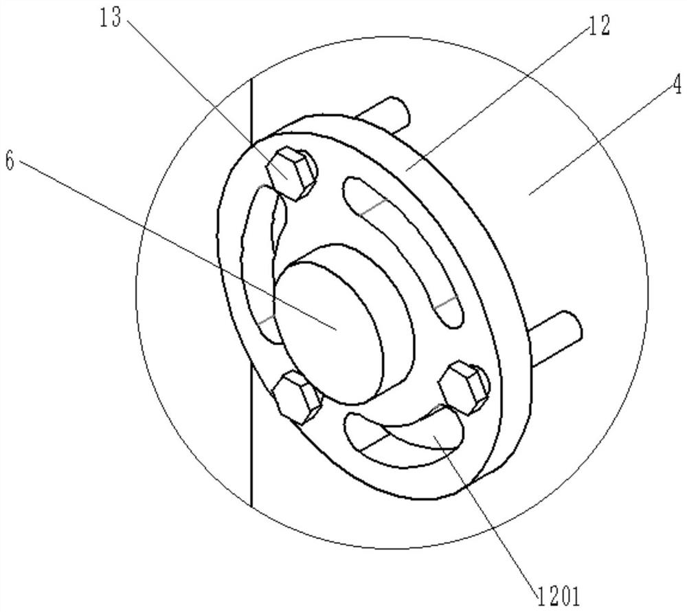 A gear hob blade sharpening machine