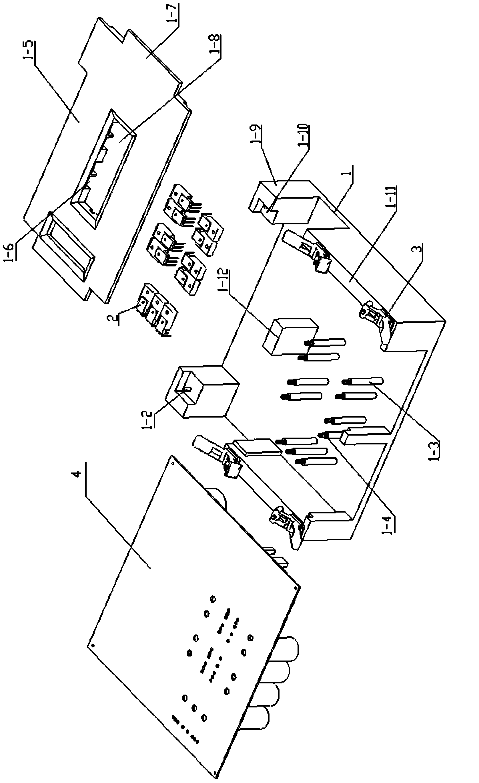 Jig and method for welding single tubes of single-phase photovoltaic grid-connected inverter