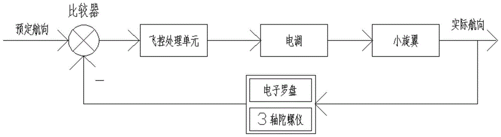 A control system and control method for driving a decoupling plant protection drone