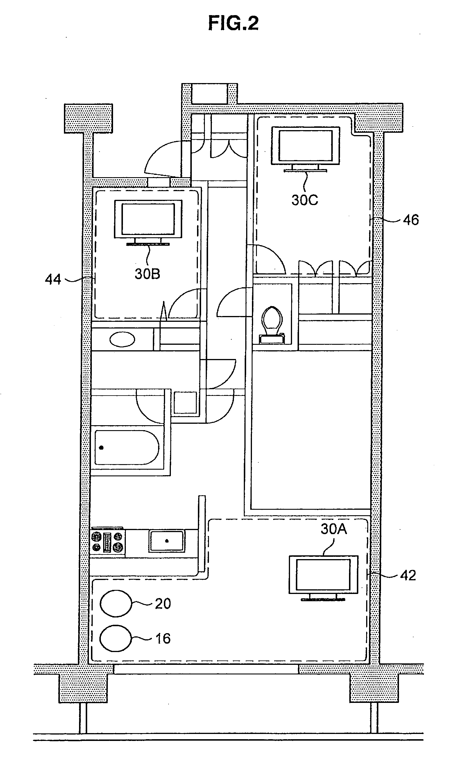 Content transmission device, program, parental level determination method, and content transmission system