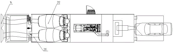 Multifunctional snow removing rescue vehicle