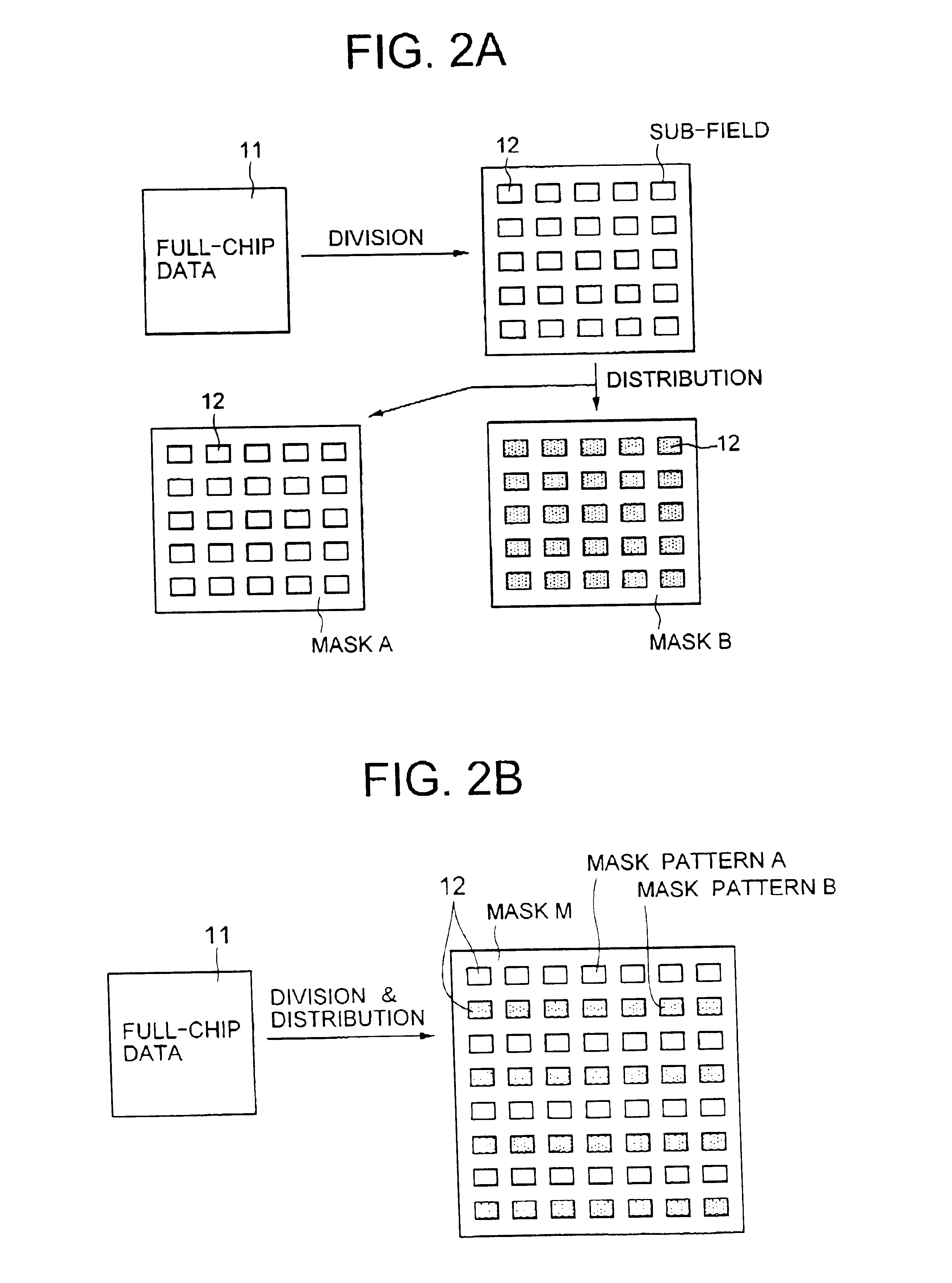 Method for manufacturing a pair of complementary masks