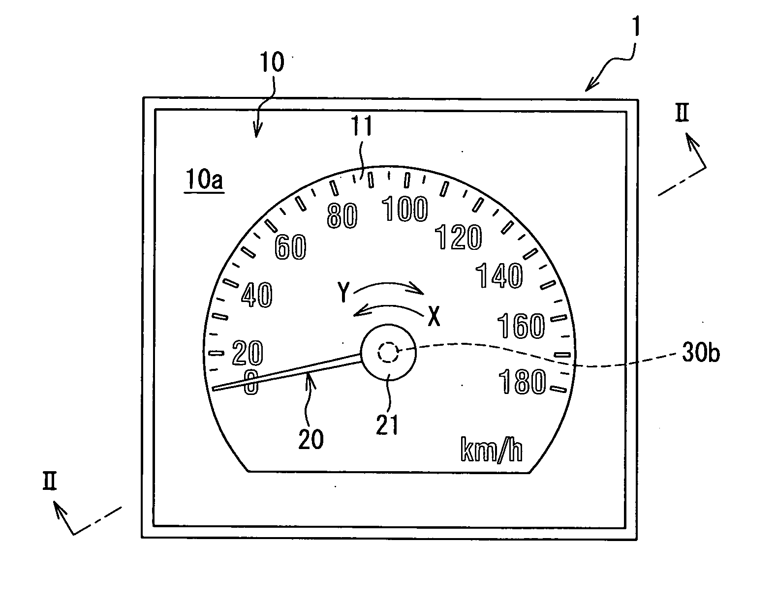 Method for initializing indicating instrument for vehicle