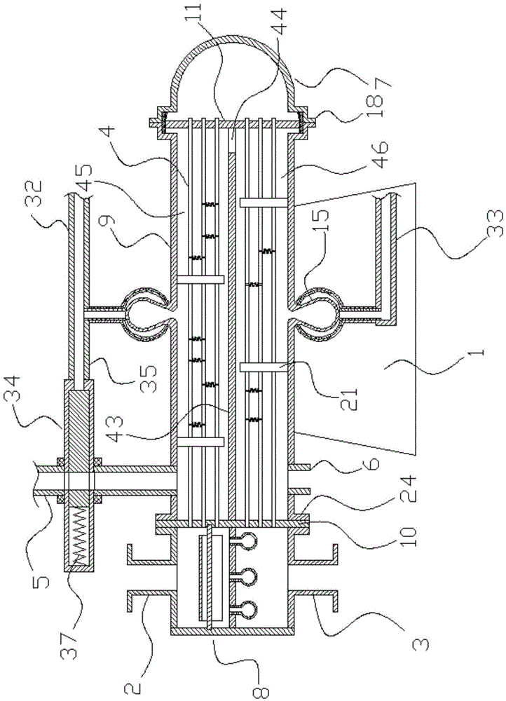 Shell-and-tube heat exchanger
