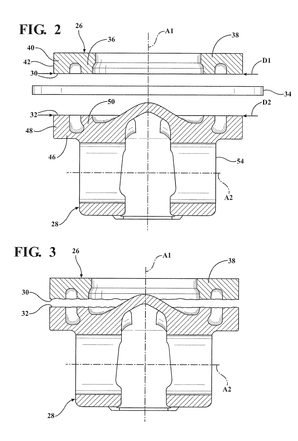 Hybrid induction welding process applied to piston manufacturing
