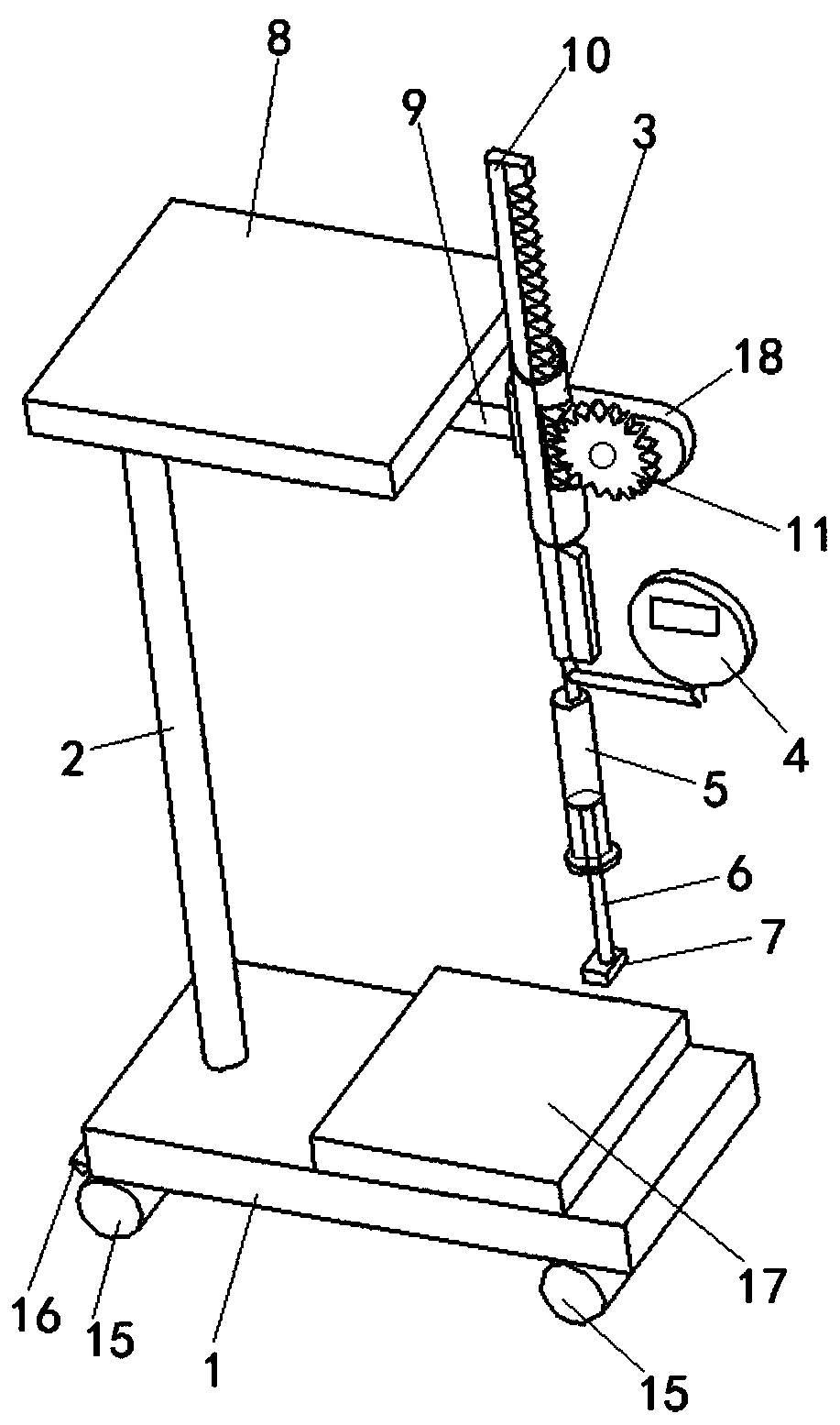 Femoral artery compression hemostasis device