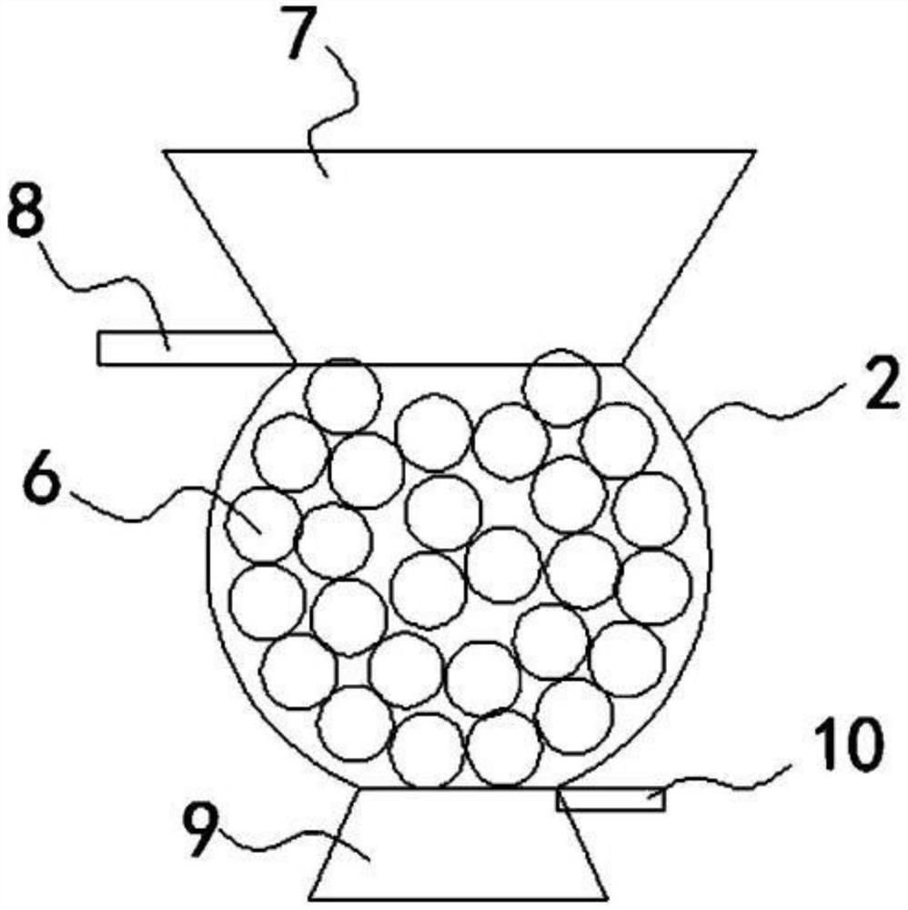 Grinding machine, application thereof and method for breaking dormancy of flemingia philippinensis seeds