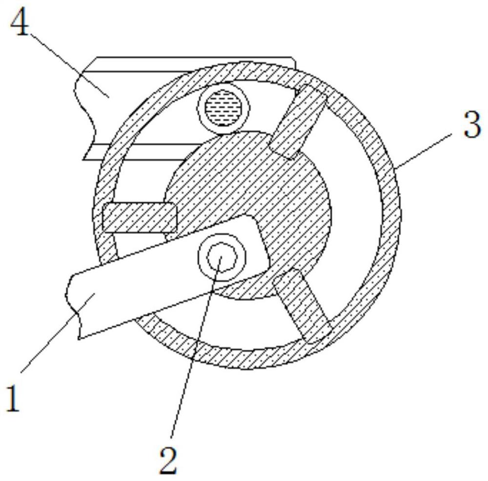 Manpower-saving automobile tire carrying device