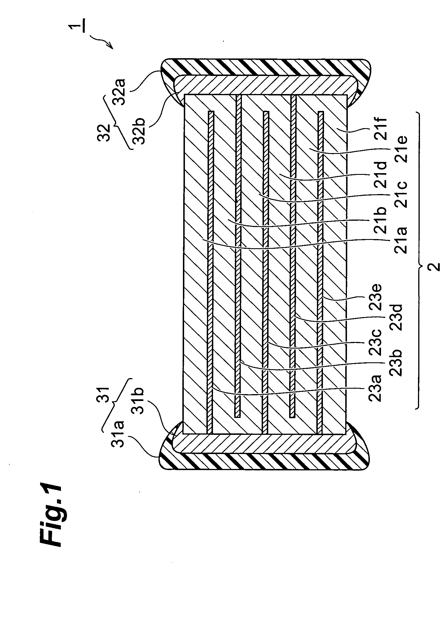 Laminate type electronic component