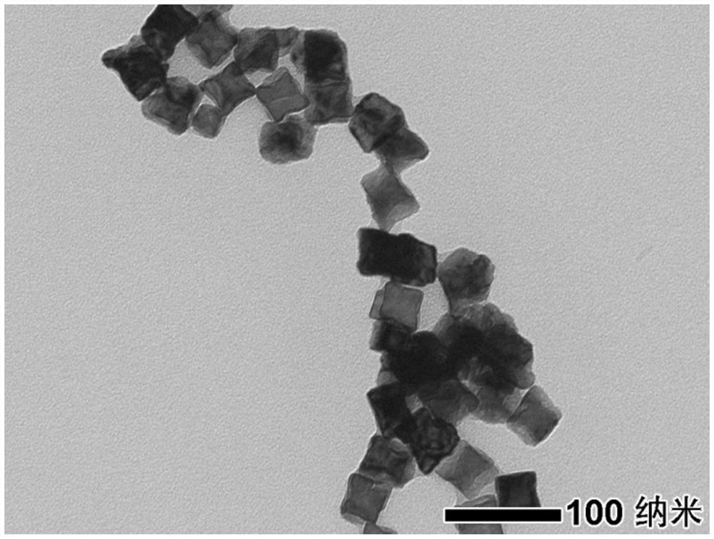 A preparation method of concave hollow platinum palladium nanocrystals, concave hollow platinum palladium nanocrystals and applications thereof