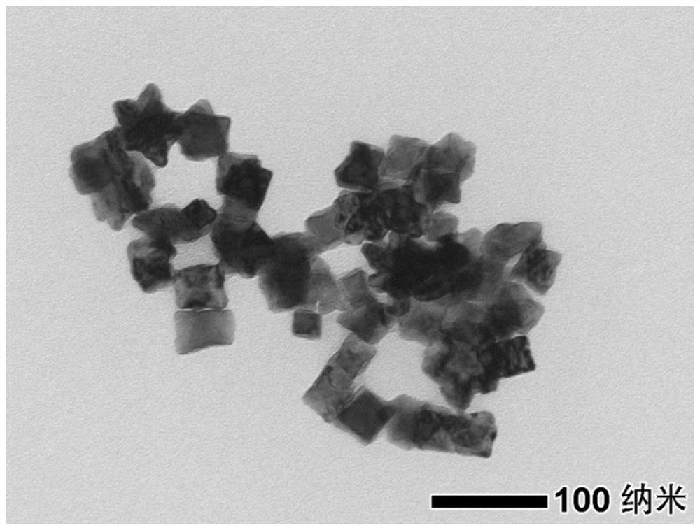 A preparation method of concave hollow platinum palladium nanocrystals, concave hollow platinum palladium nanocrystals and applications thereof