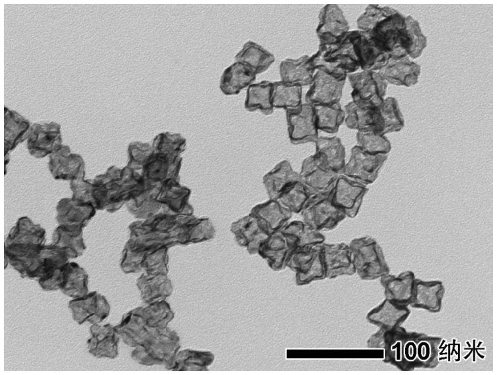 A preparation method of concave hollow platinum palladium nanocrystals, concave hollow platinum palladium nanocrystals and applications thereof