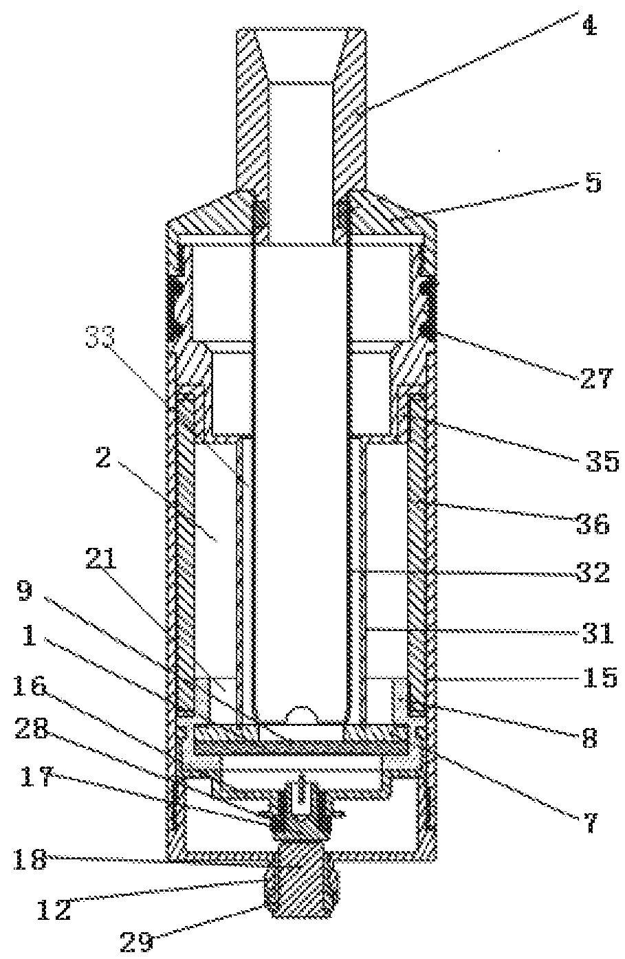 Ultrasonic atomizer and electronic cigarette