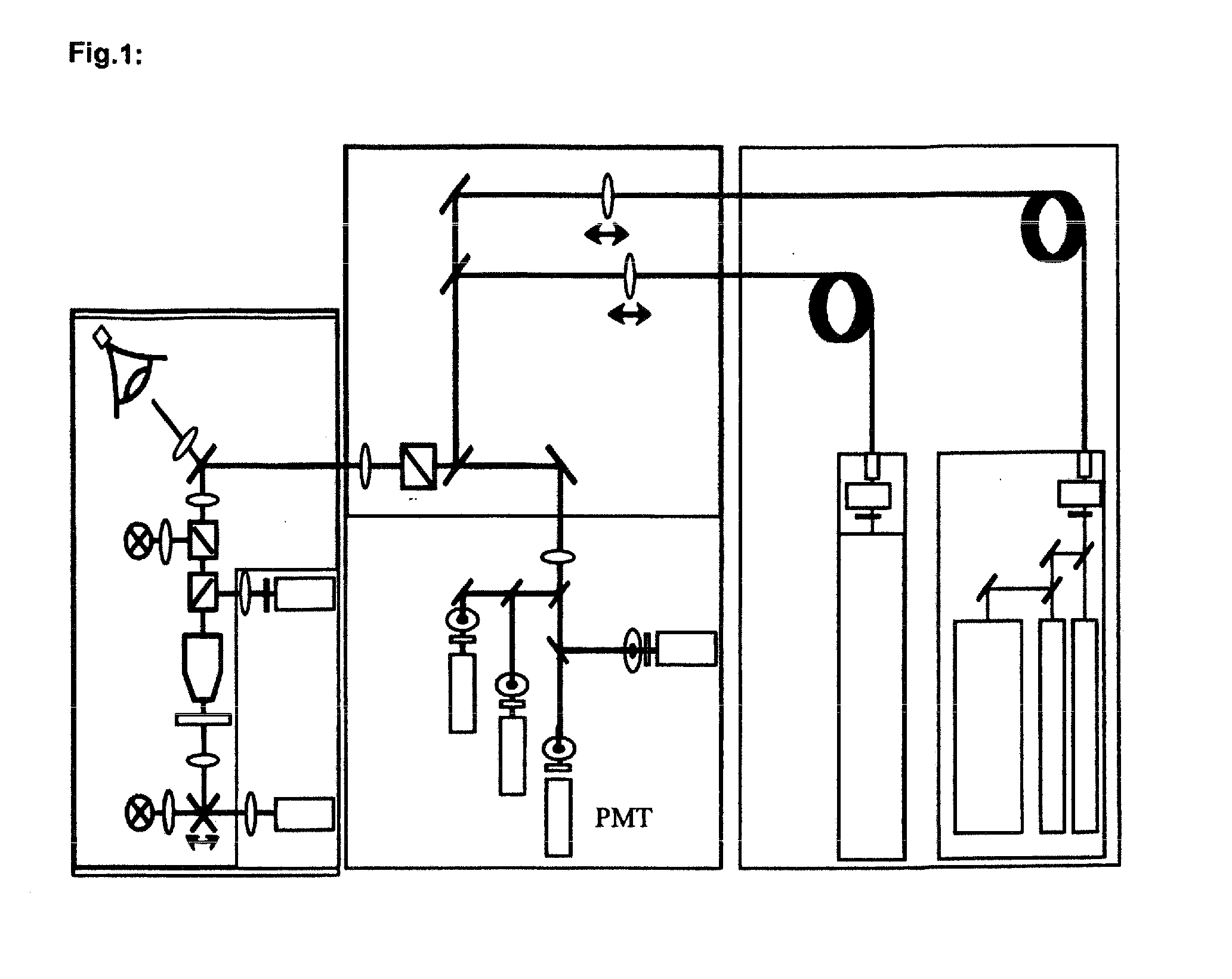 Laser scanning microscope and method for operation thereof