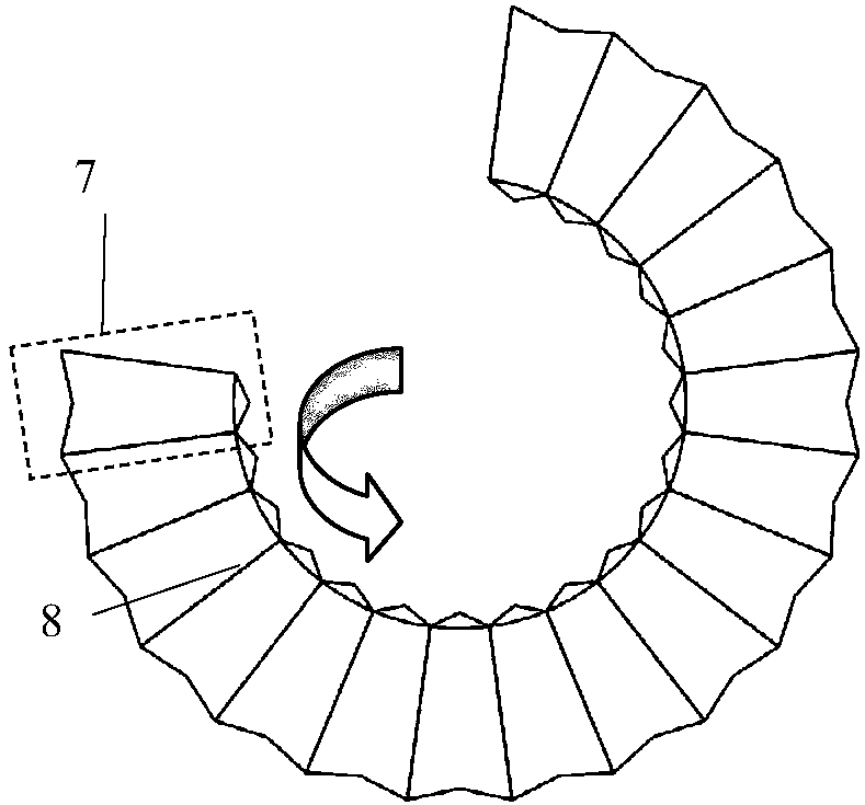 Flexible composite anti-explosion blocking wall