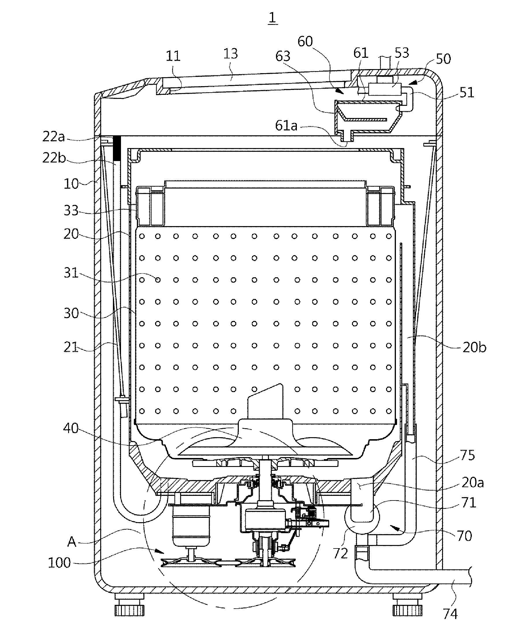 Washing apparatus and controlling method thereof