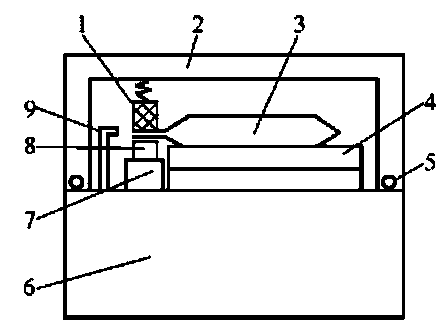 Vacuum chamber structure of novel packaging machine