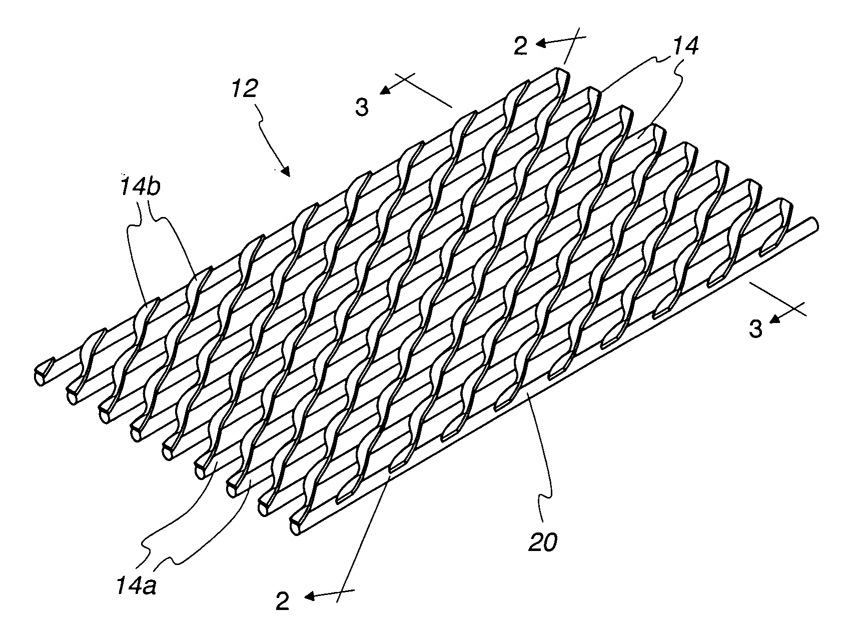 Geonet for a geocomposite